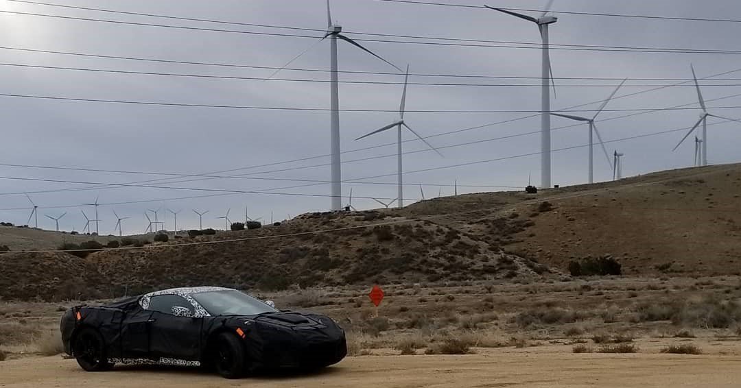 C8 Corvette sighting