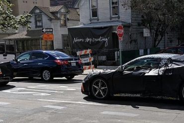 C8 mid-engine Corvette in San Diego