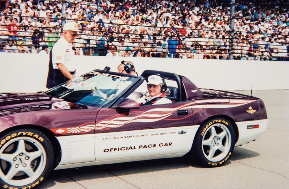 Jim Perkins 1995 Corvette Pace Car