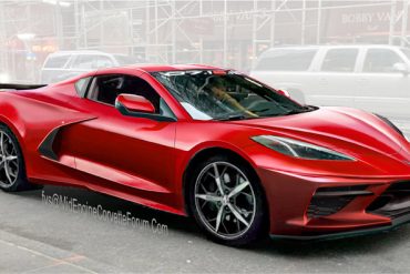 C8 Corvette Rendering