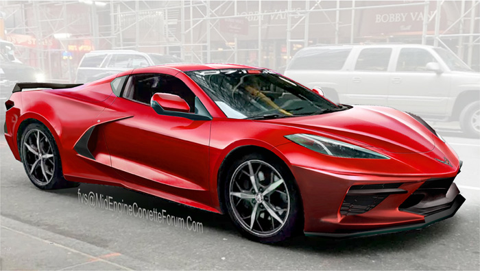 C8 Corvette Rendering