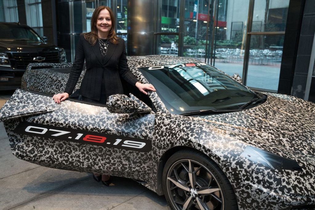 Mary Barra and Mid Engine Corvette