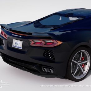 C8 Corvette rendering