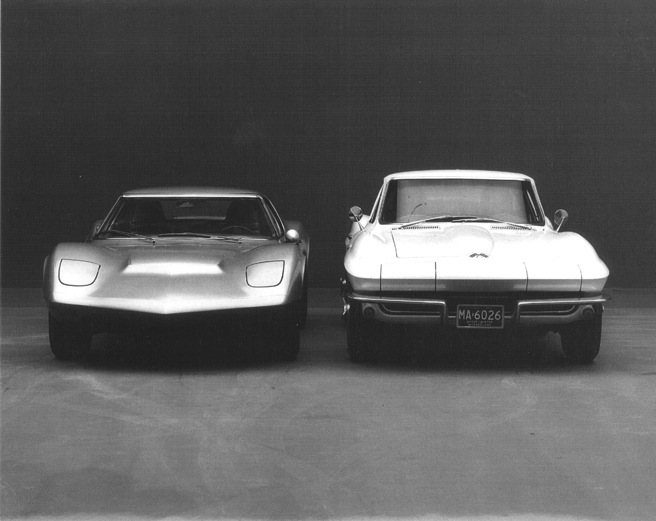 XP-819 and 1964 Corvette