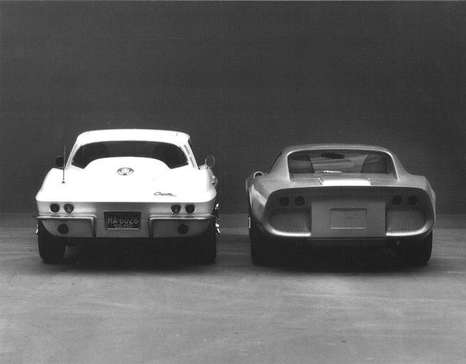 XP-819 and 1964 Corvette