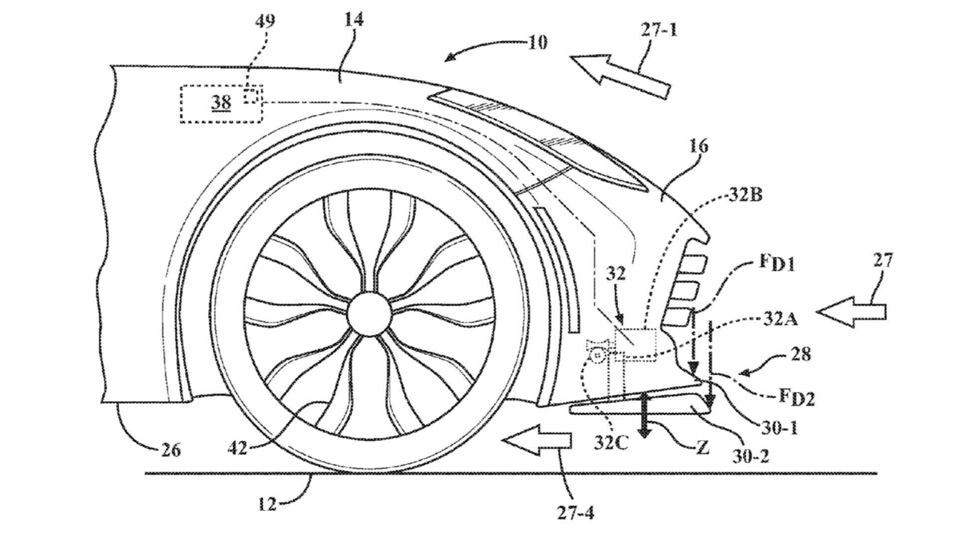 corvette active splitter patent