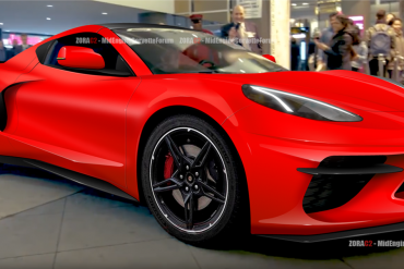 C8 Corvette Rendering