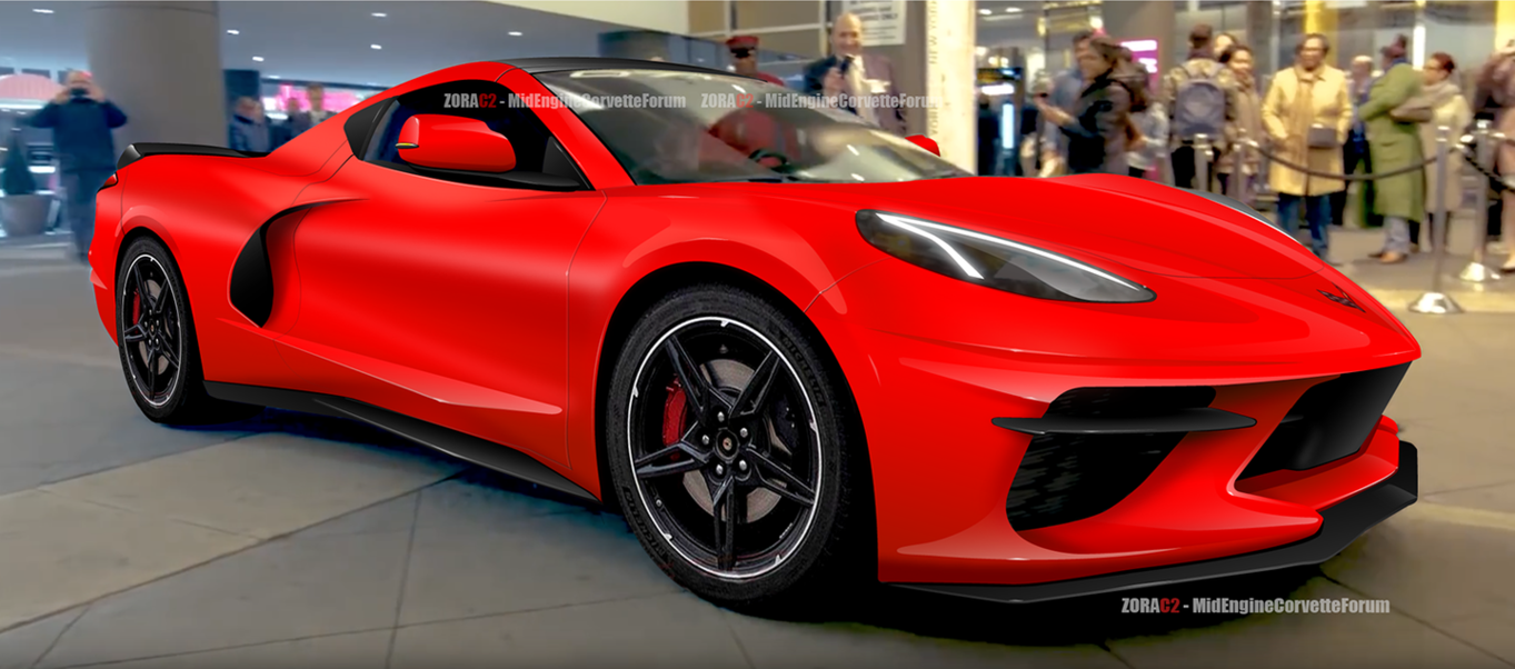 C8 Corvette Rendering