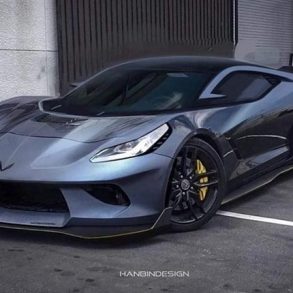 C8 Corvette rendering