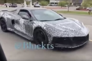 C8 Corvette Sighting