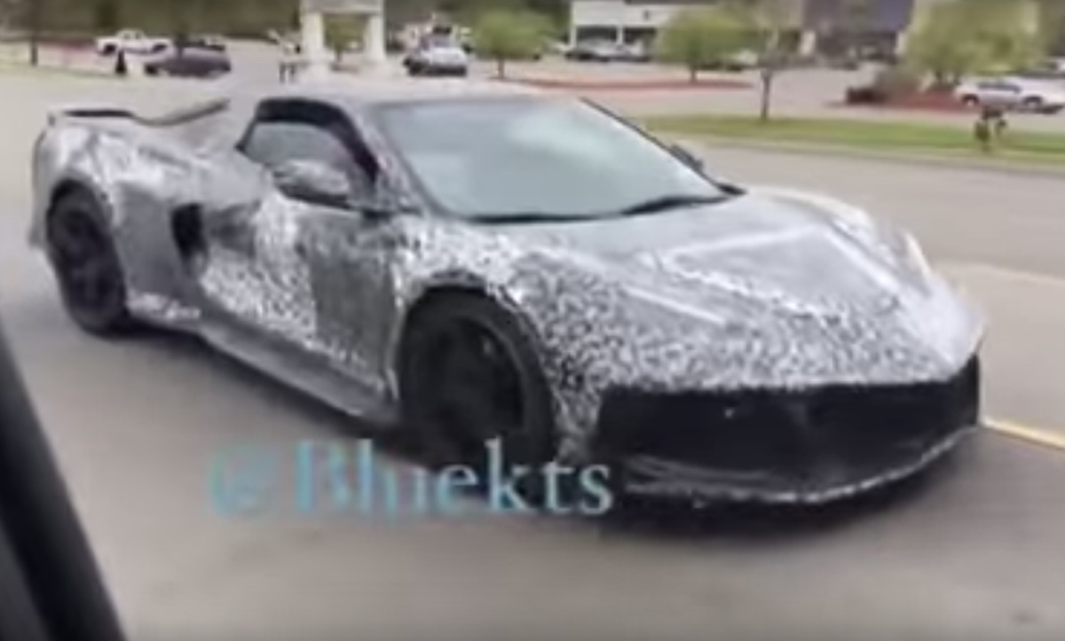 C8 Corvette Sighting