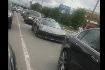 C8 Corvette sighting