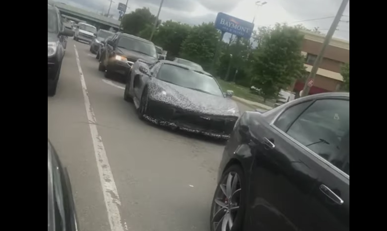 C8 Corvette sighting