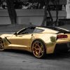 C7 Corvette Gold