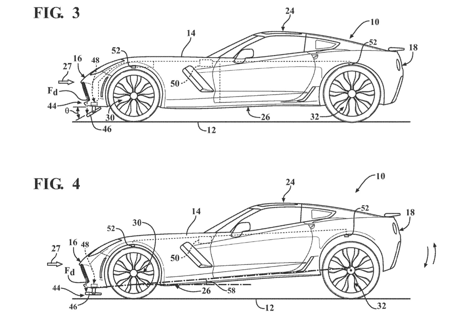 C8 Corvette Aero Patent