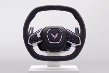 C8 Corvette steering wheel