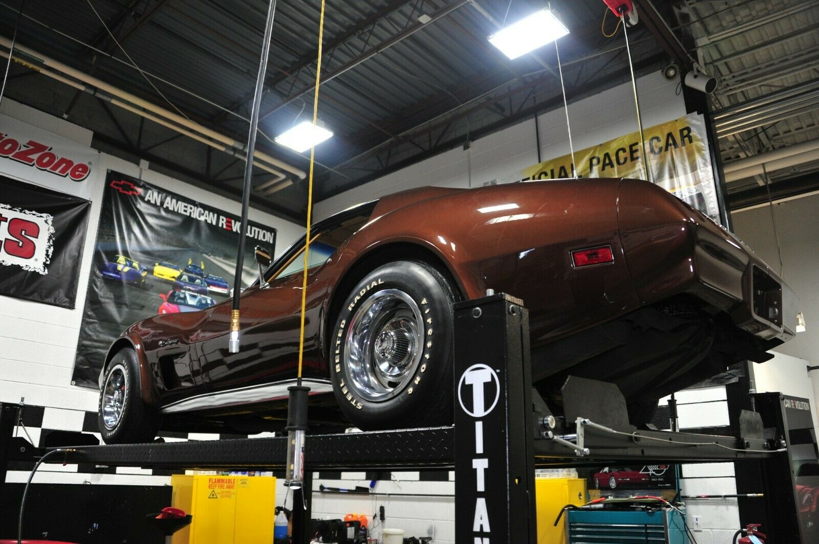 This one-owner 1974 Corvette is currently being auctioned by the NCM to raise money for future exhibits at the Museum!