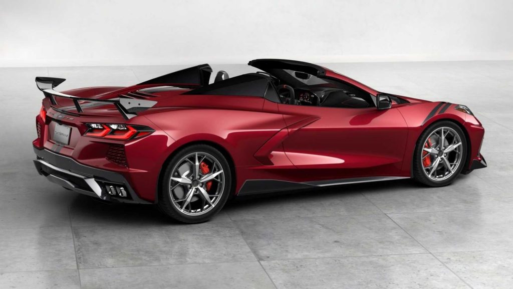 The 2020 Mid-Engine Corvette Convertible began production in August, 2020.