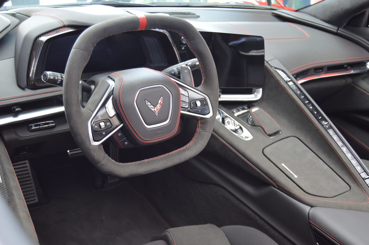 2020 Mid-Engine Corvette cockpit