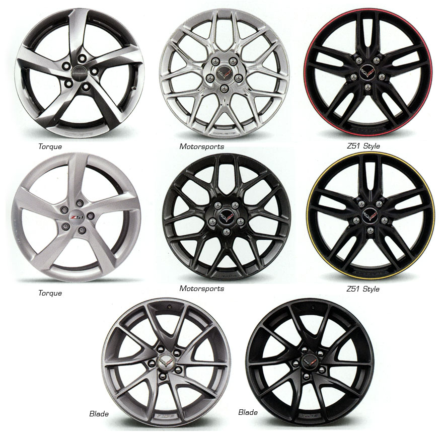 2018 Corvette Wheel Options