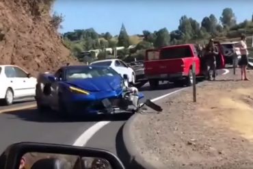 C8 Corvette accident