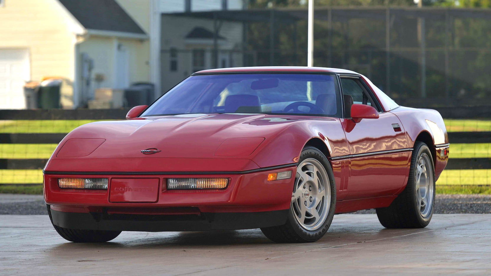 A 1991 Corvette ZR-1 Coupe