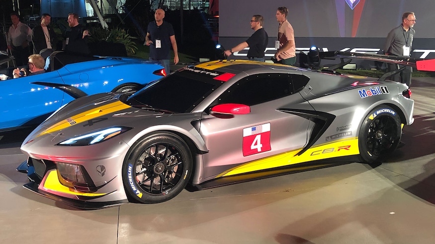 The 2020 C8.R Mid-Engine Corvette Race Car