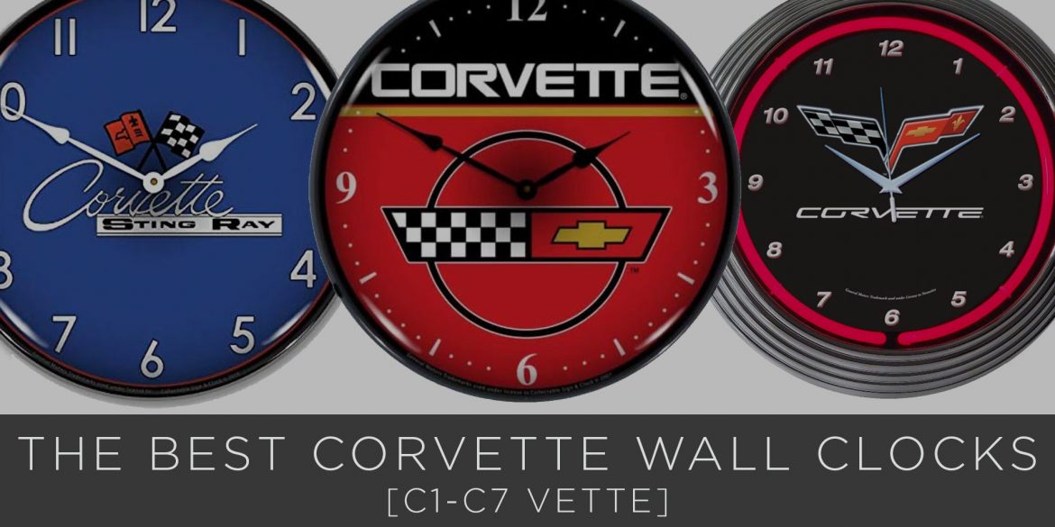 Best Corvette Wall Clocks