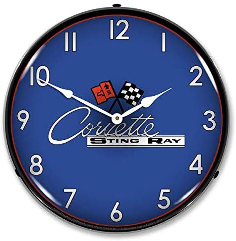 C2 Corvette Wall Clock