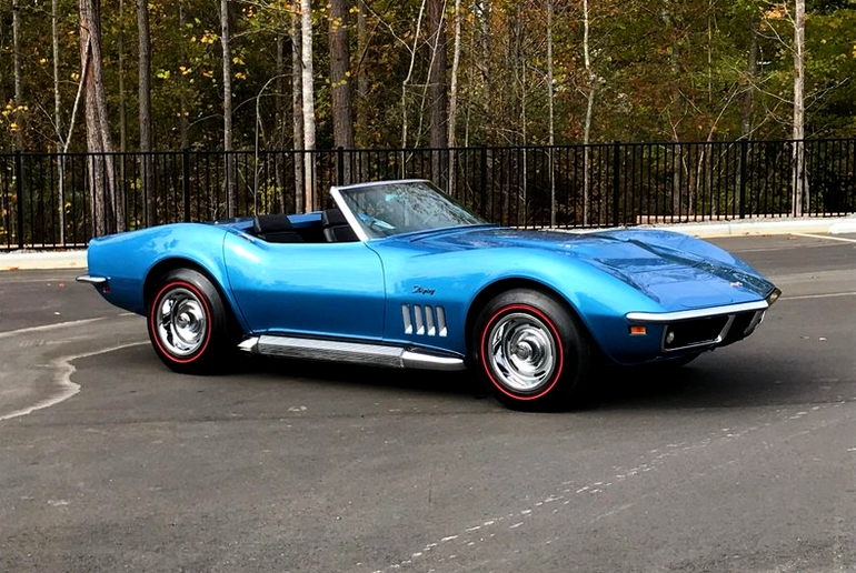 The 1969 Corvette Convertible.