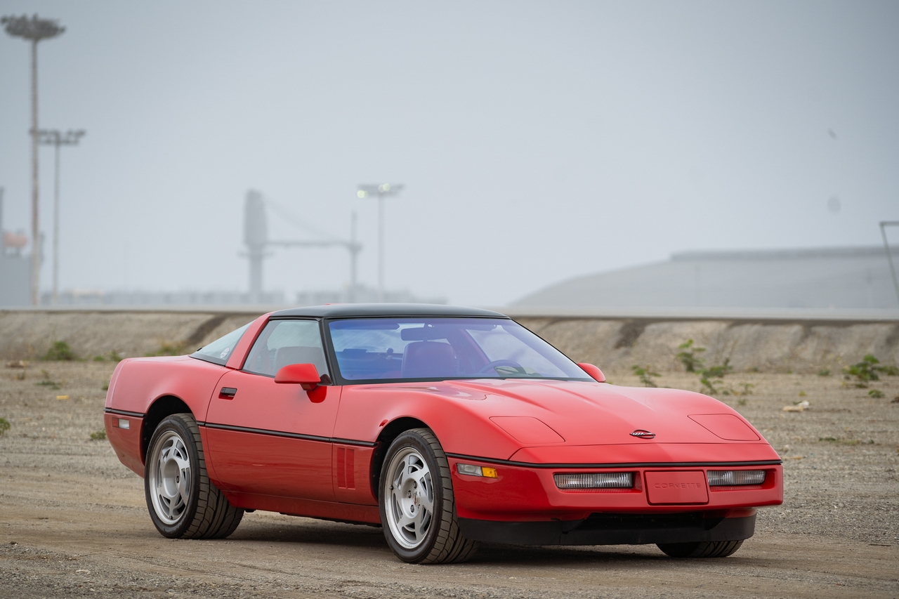 Low-mileage 1990 Corvette ZR-1 for sale at bringatrailer.com