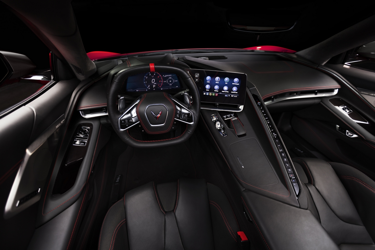 The 2020 Chevrolet Corvette Stingray Interior.