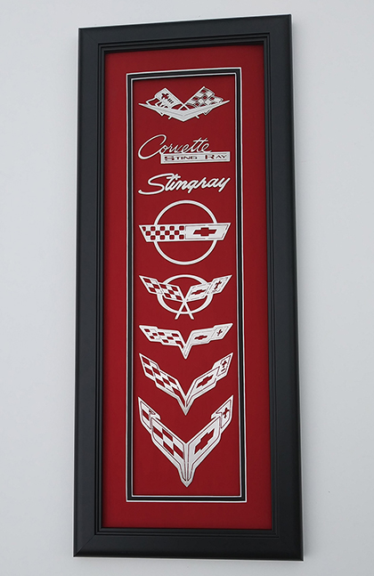 Corvette C1 to C8 Emblems