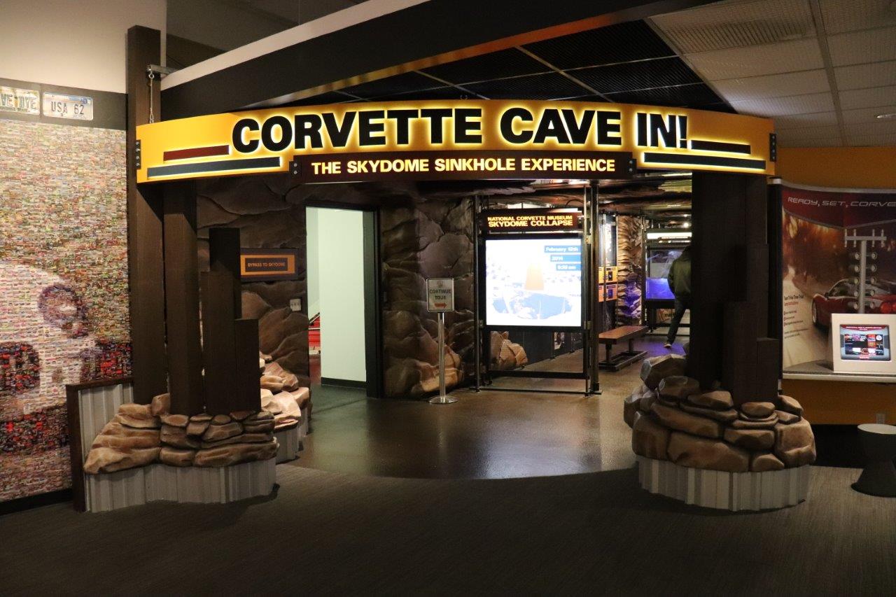 Corvette Cave-In Exhibit