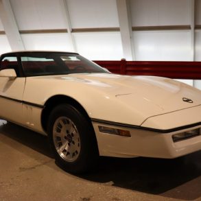 1983 Corvette on display at the National Corvette Musuem