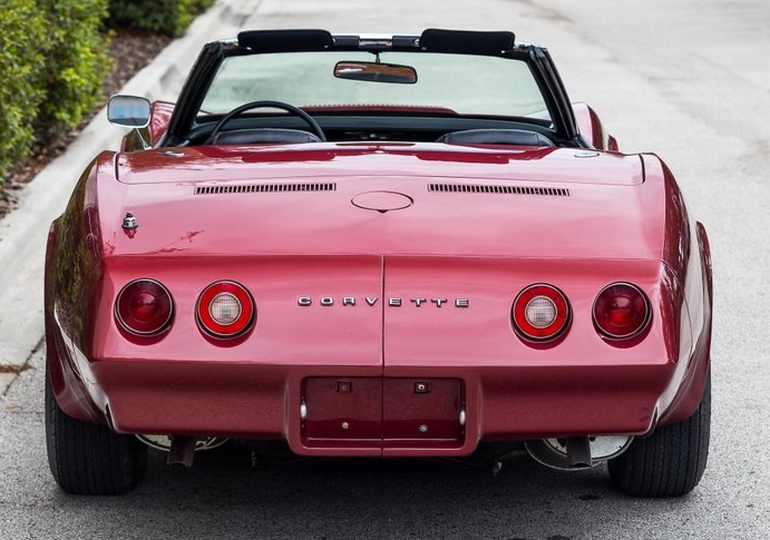 C3 Buyers Guide - 1974 Corvette Rear Fascia Assembly made up of two pieces.