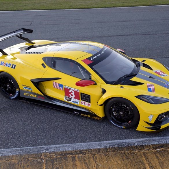 The No.3 Corvette Racing C8.R will wear the traditional livery colors of the Corvette Racing program.