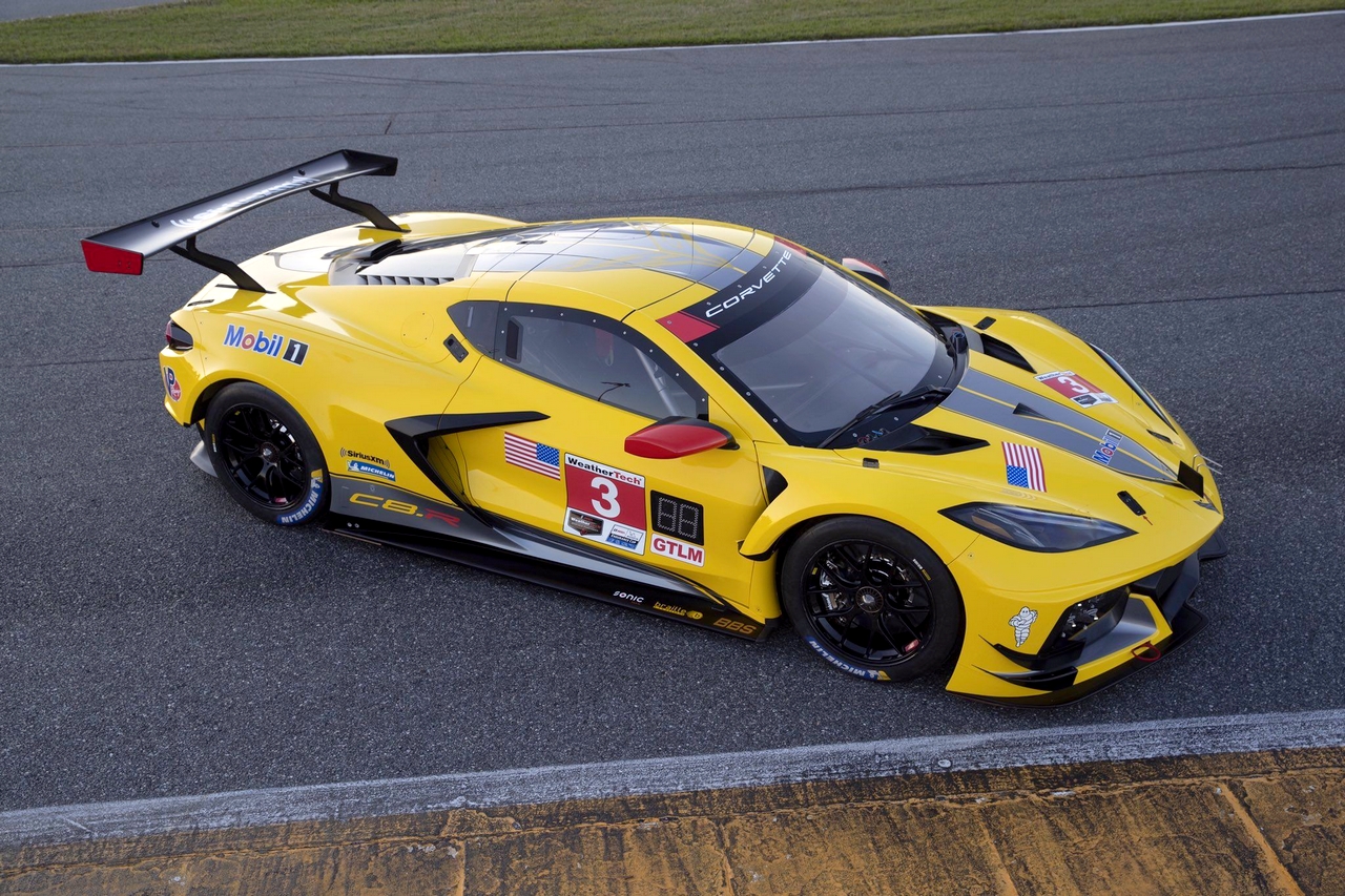 The No.3 Corvette Racing C8.R will wear the traditional livery colors of the Corvette Racing program.