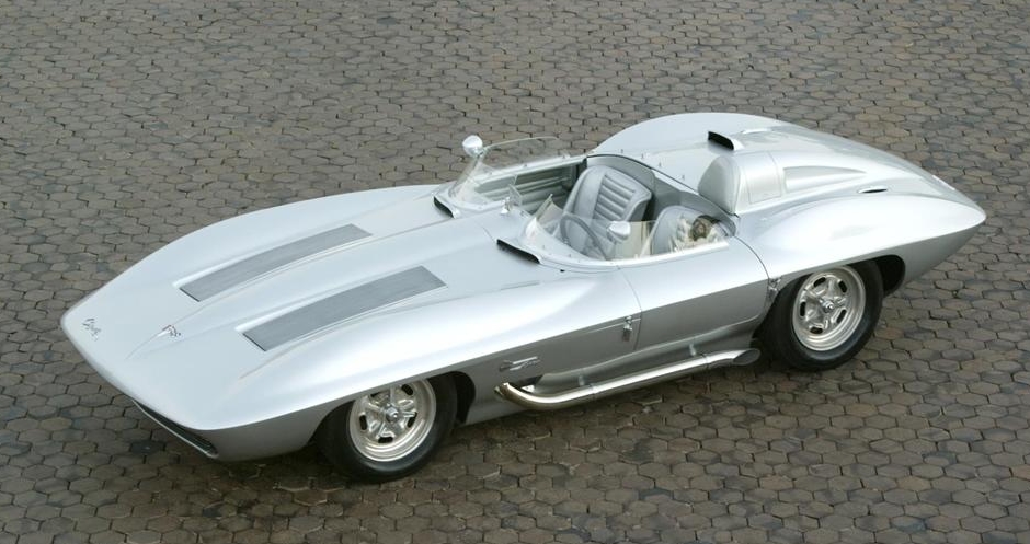 The 1959 Corvette Sting Ray Race Car.