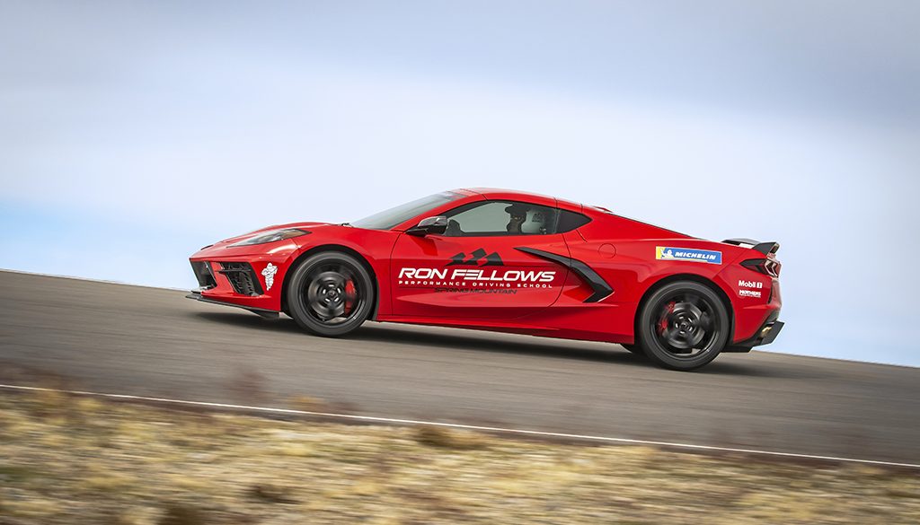 Ron Fellows Corvette School official photo