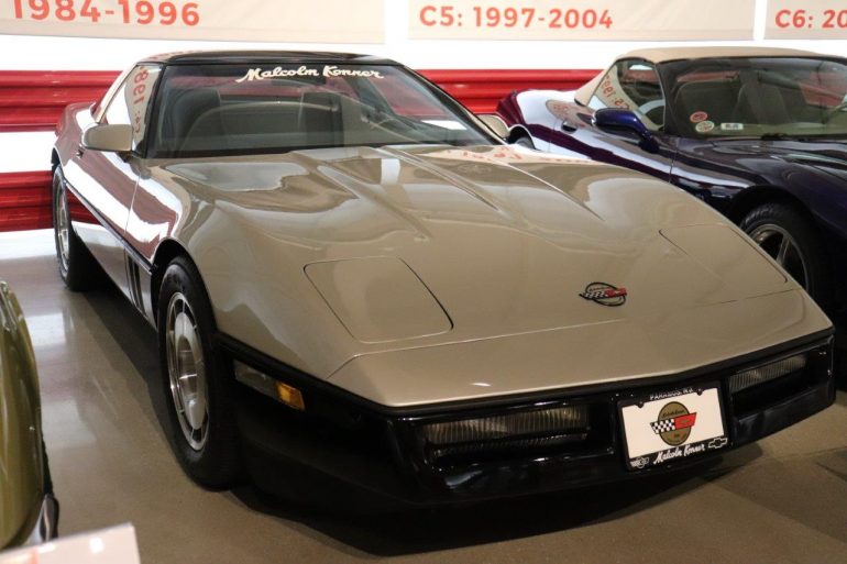 C4 Corvette located at the National Corvette Musuem