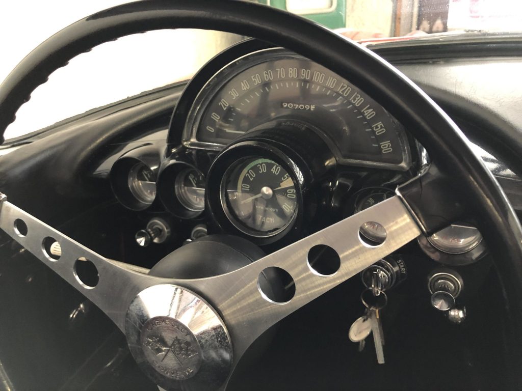 1962 Corvette C1 odometer