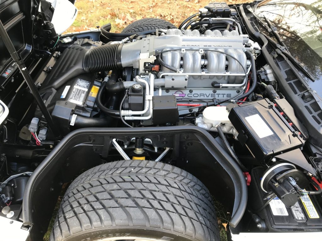 1995 Corvette C4 ZR1 engine bay