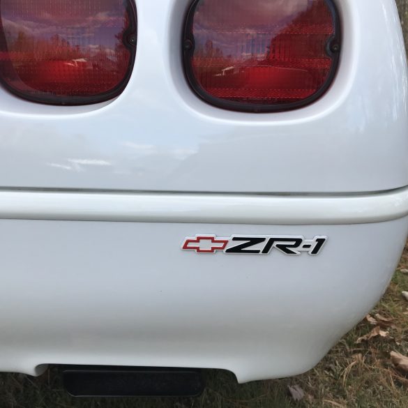 1995 Corvette C4 ZR1 bumper badge