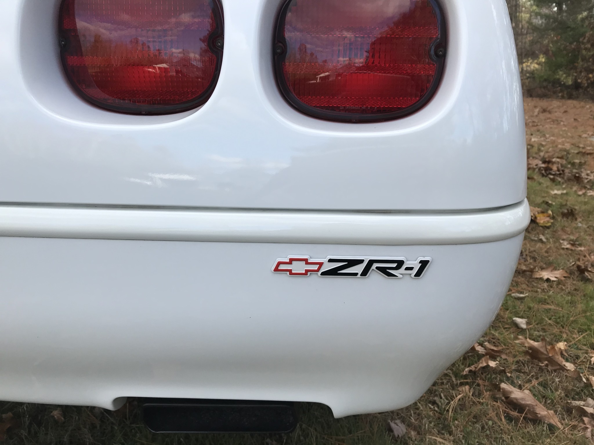 1995 Corvette C4 ZR1 bumper badge