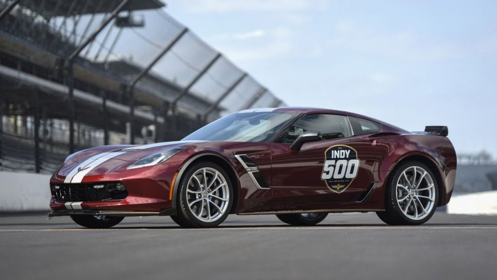 A 2019 Corvette Grand Sport served as the official pace car of the Indianapolis 500 that year.