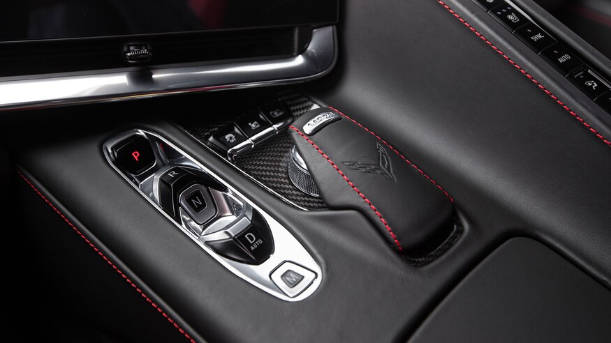 Corvette C8 interior detail