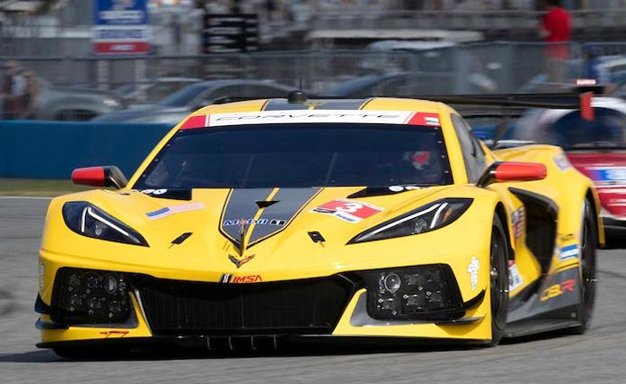 The 2020 C8.R Corvette Race Car