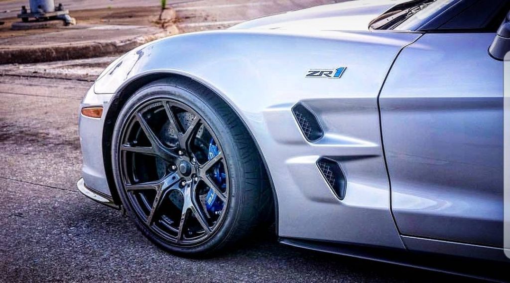 360 Designs MESH 5 Corvette ZR1 carbon fiber wheels