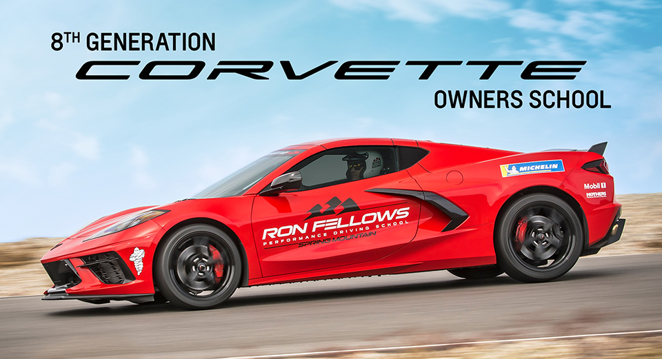 Ron Fellows Corvette School official photo